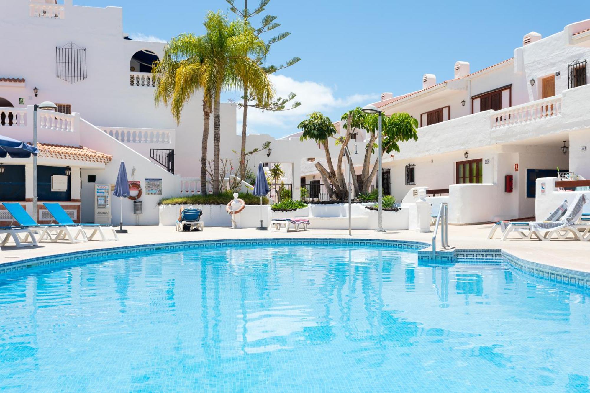 Port Royal Lounge Terrace, One Bedroom Apartment, Heated Pool, Wifi Los Cristianos  Buitenkant foto